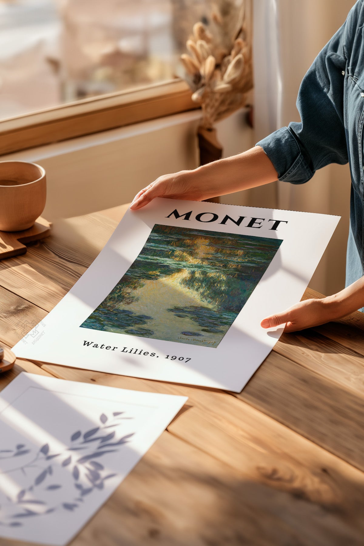 Claude Monet Serisi Poster, Duvar Dekoru No:11