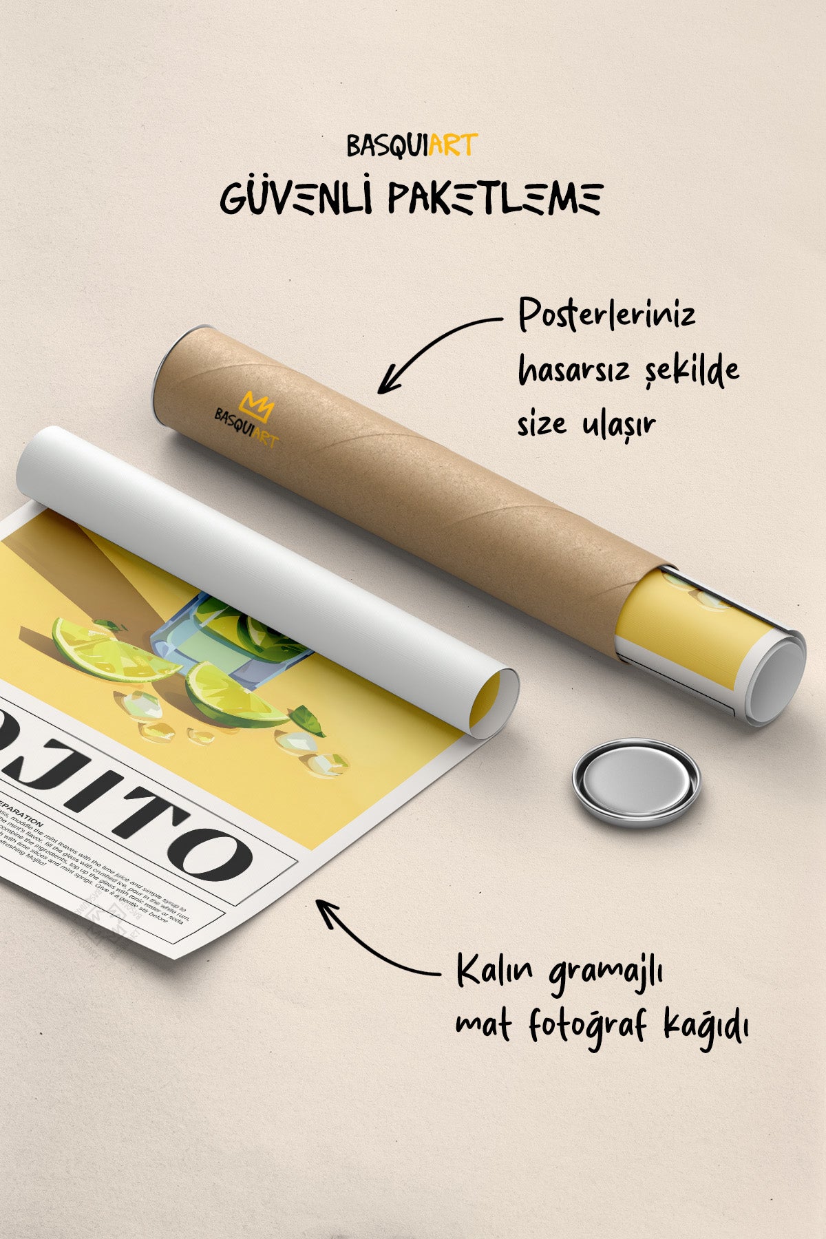 Kokteyl 2'li Poster Seti, Duvar Dekoru No:32