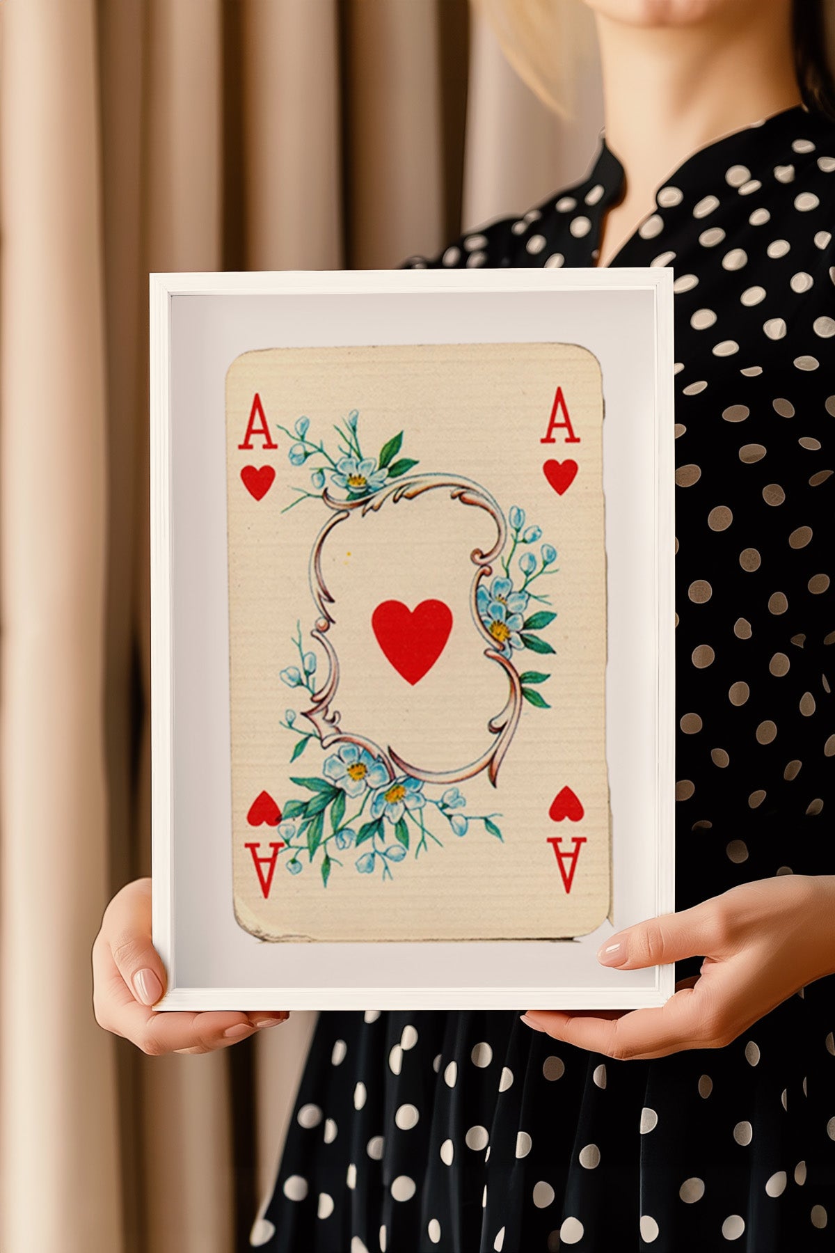 Lucky You Serisi Beyaz Çerçeveli Poster, Tablo Duvar Dekoru No:2
