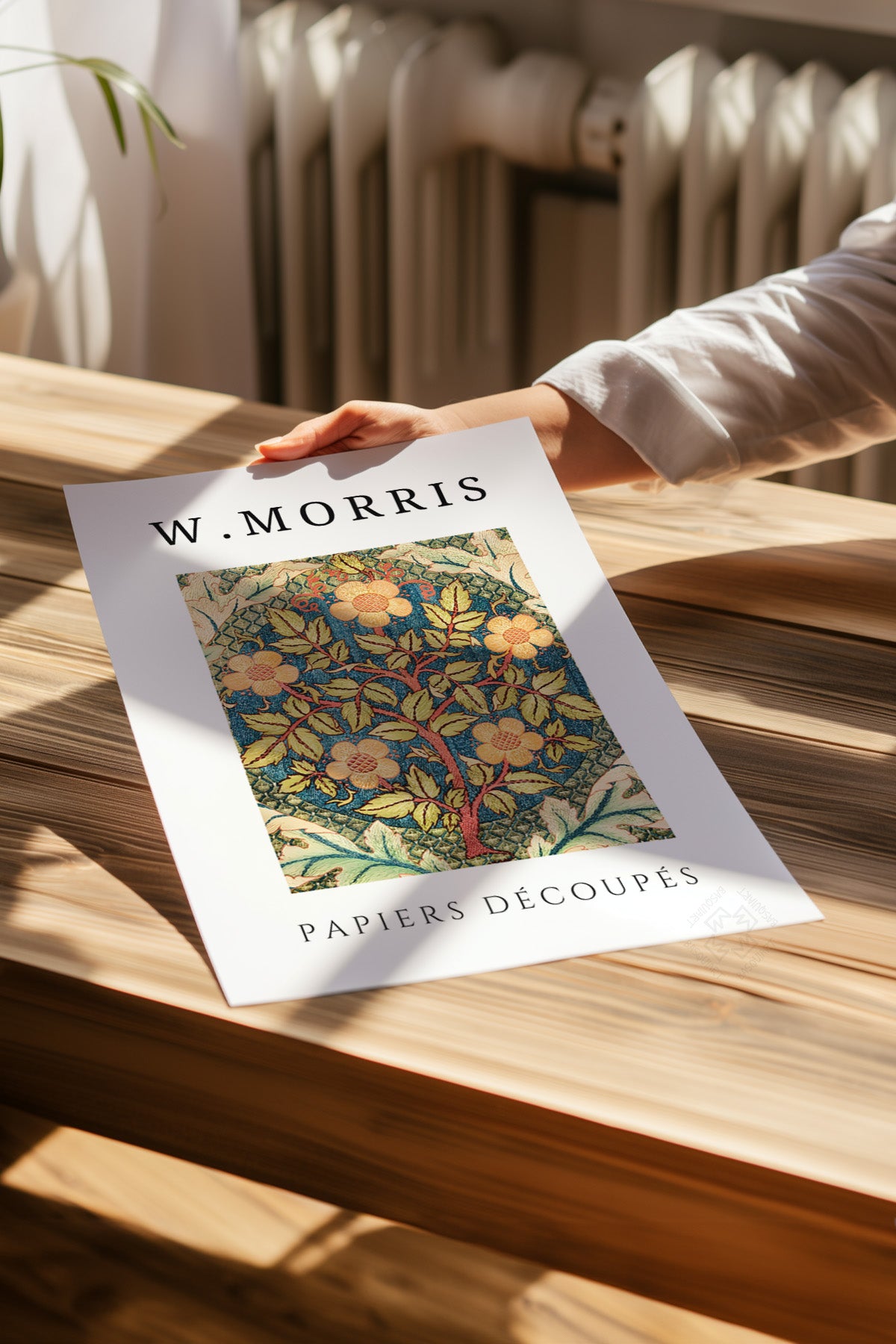 W Morris 4'lü Poster Seti, Duvar Dekoru No:40