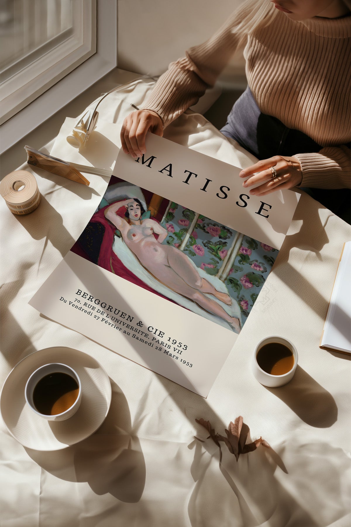 Matisse 4'lü Poster Seti, Duvar Dekoru No:55