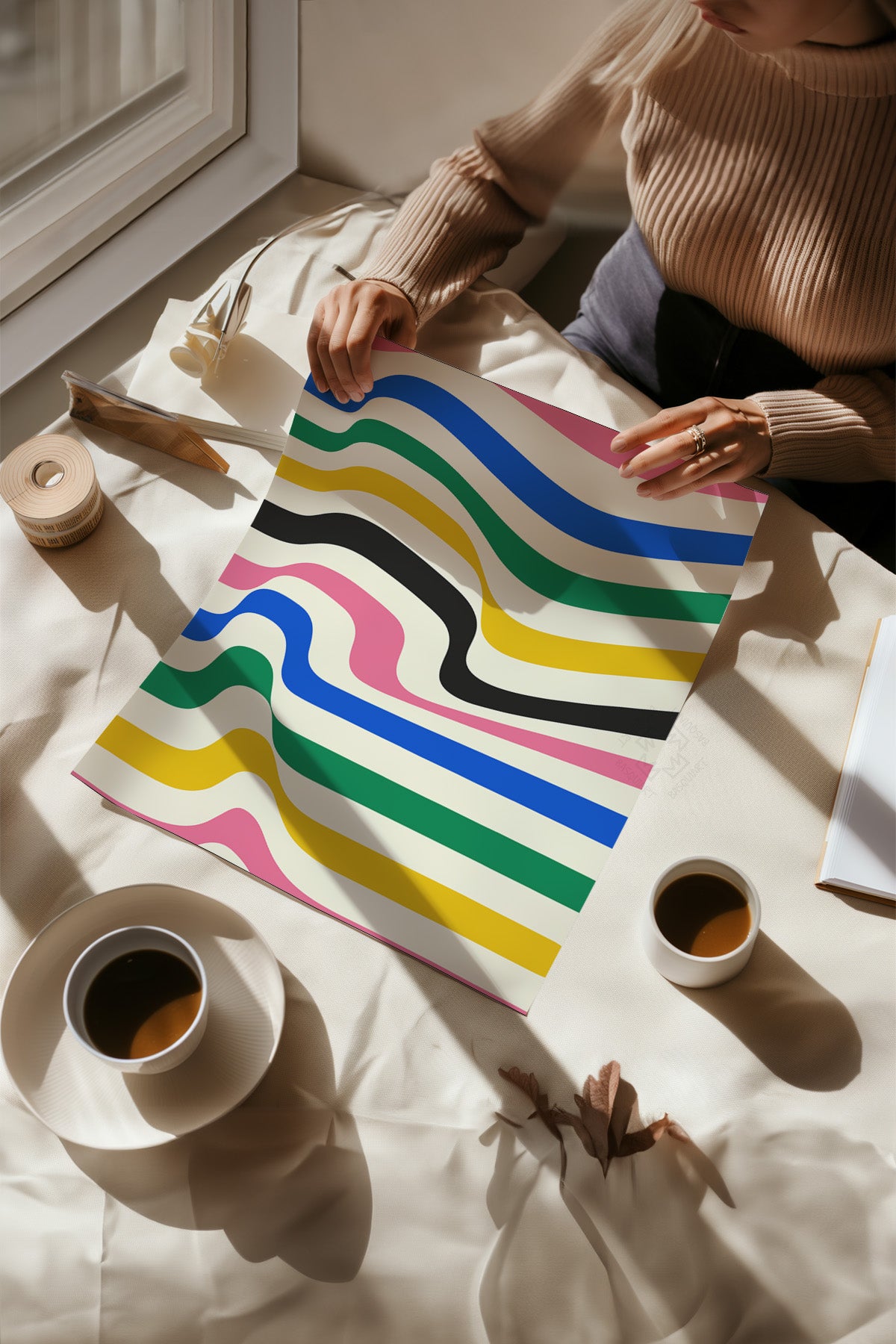 Bauhaus Serisi Poster, Duvar Dekoru No:36