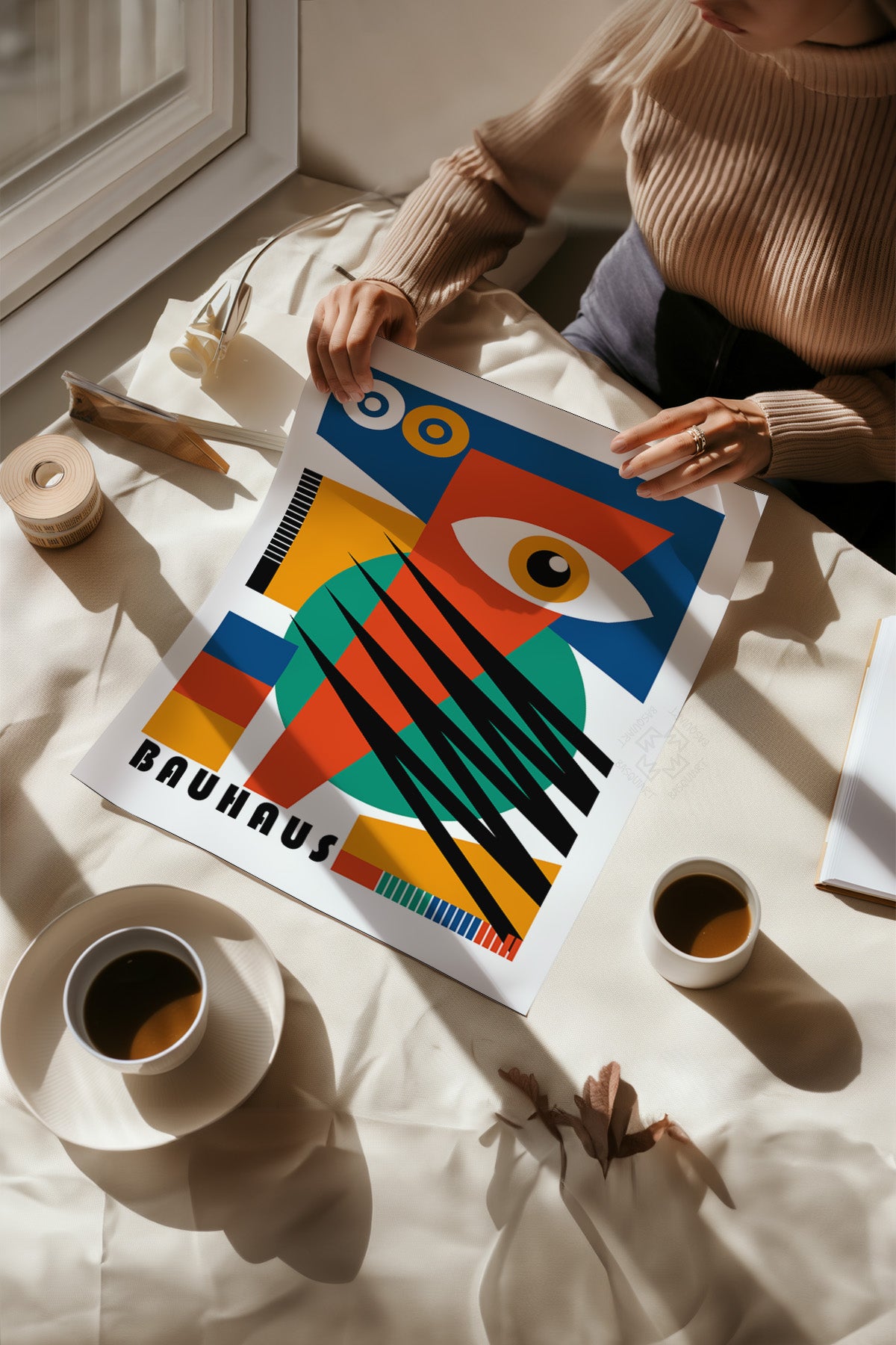 Bauhaus Serisi Poster, Duvar Dekoru No:1