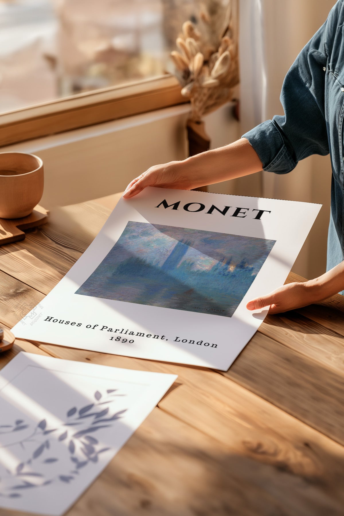 Claude Monet Serisi Poster, Duvar Dekoru No:3
