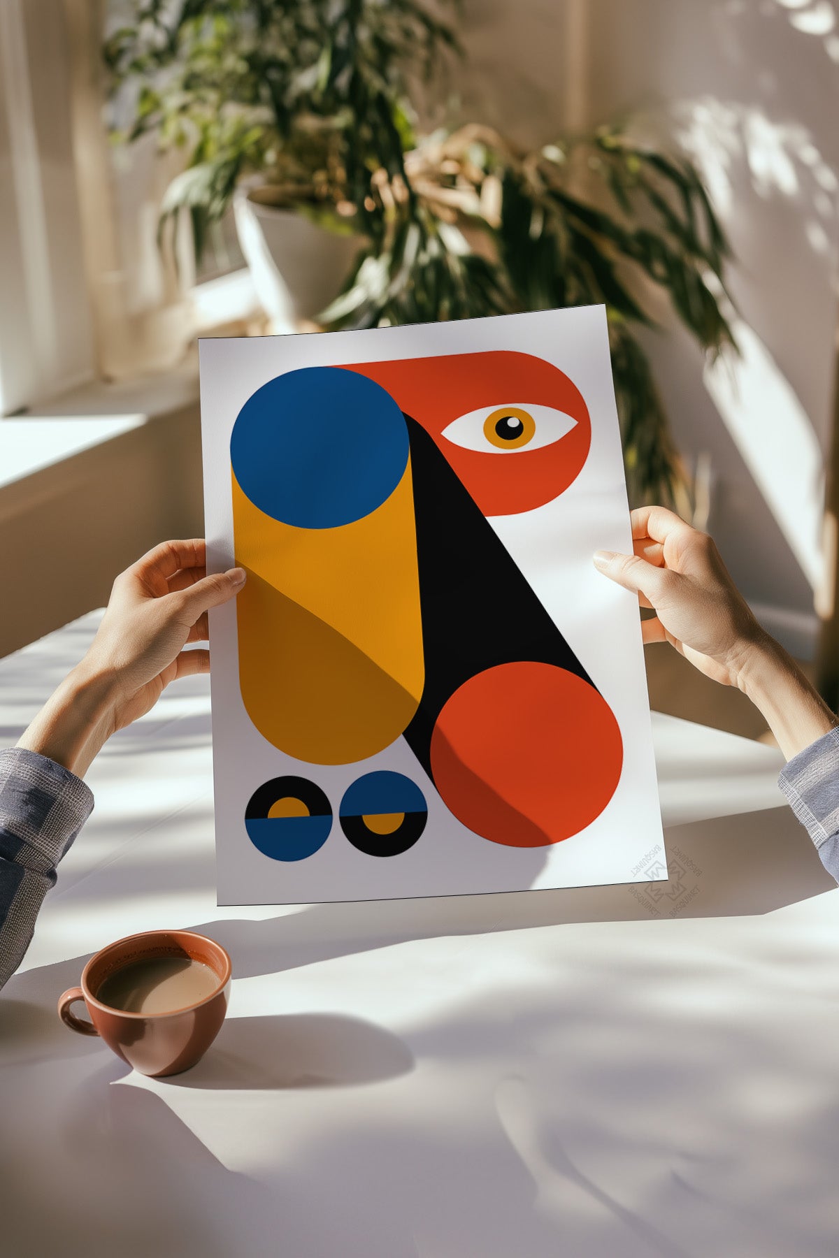 Bauhaus Serisi Poster, Duvar Dekoru No:5