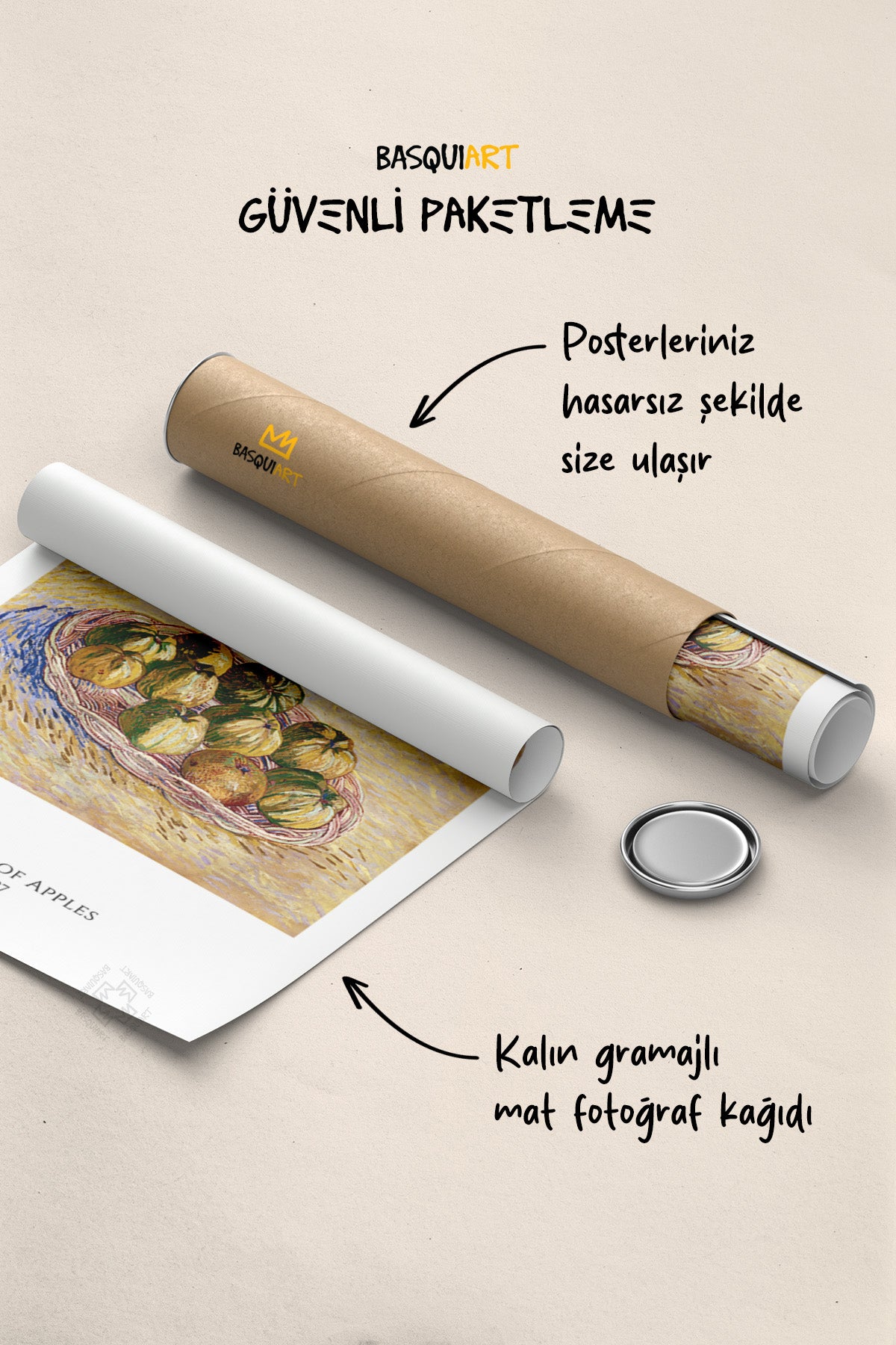 Vincent Van Gogh Serisi Poster, Duvar Dekoru No:29