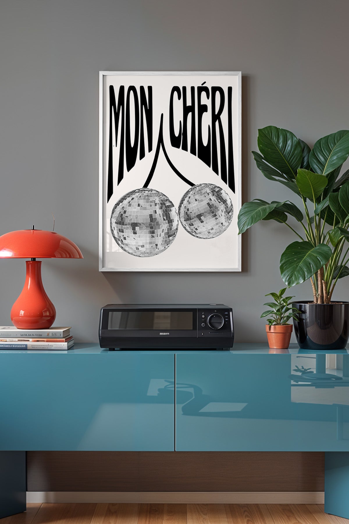 Lucky You Serisi Beyaz Çerçeveli Poster, Tablo Duvar Dekoru No:109