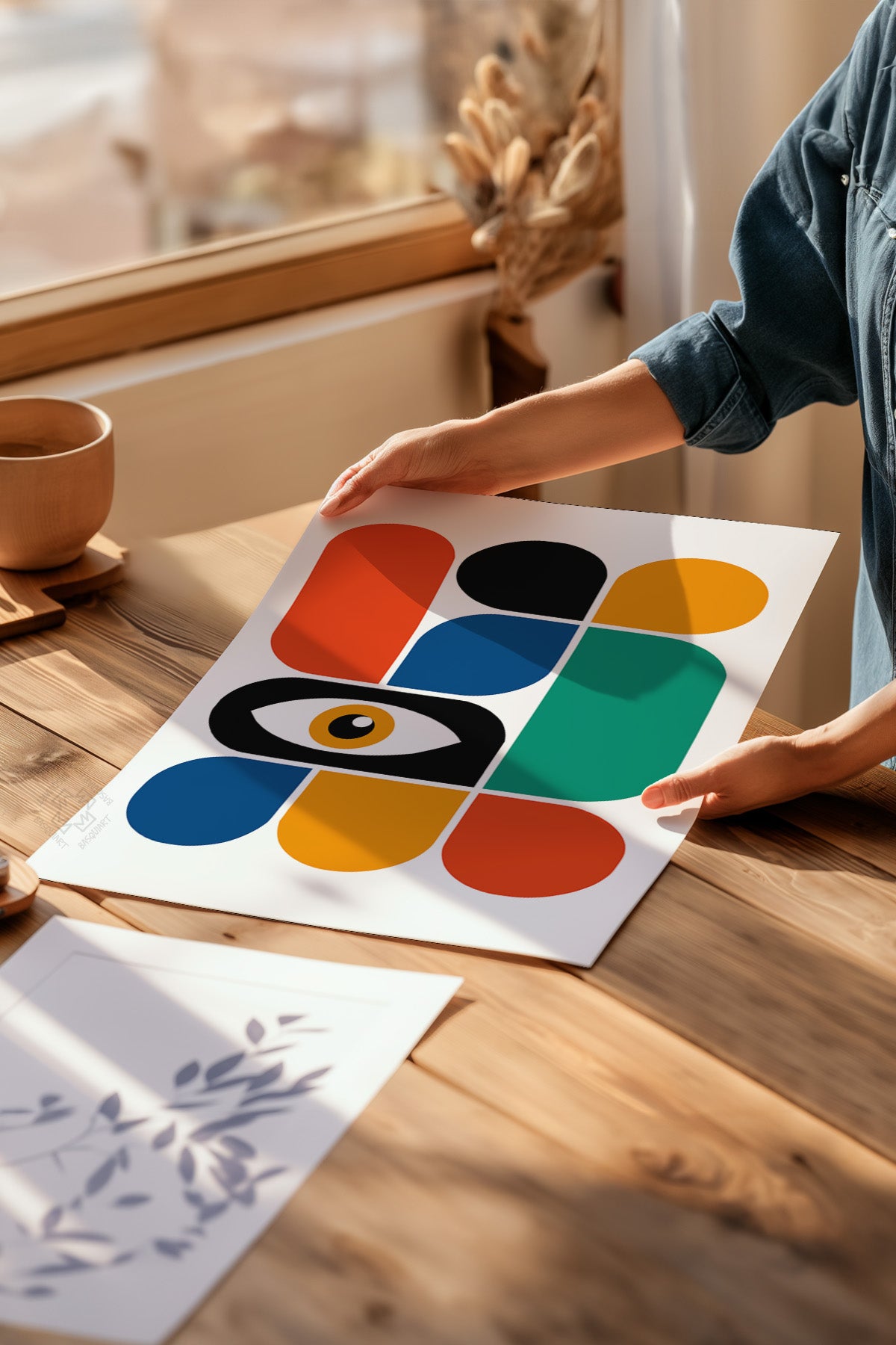 Bauhaus Serisi Poster, Duvar Dekoru No:3