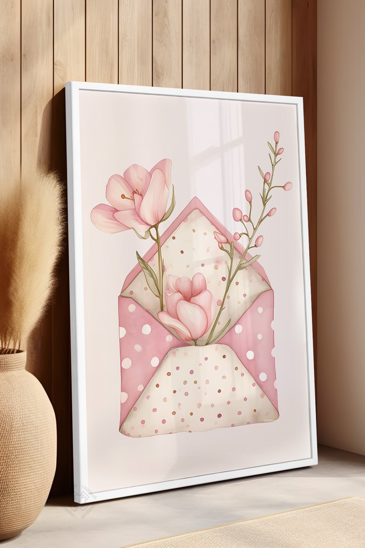 Çocuk Odası, Bebek Odası Beyaz Çerçeveli Poster, Tablo No:43