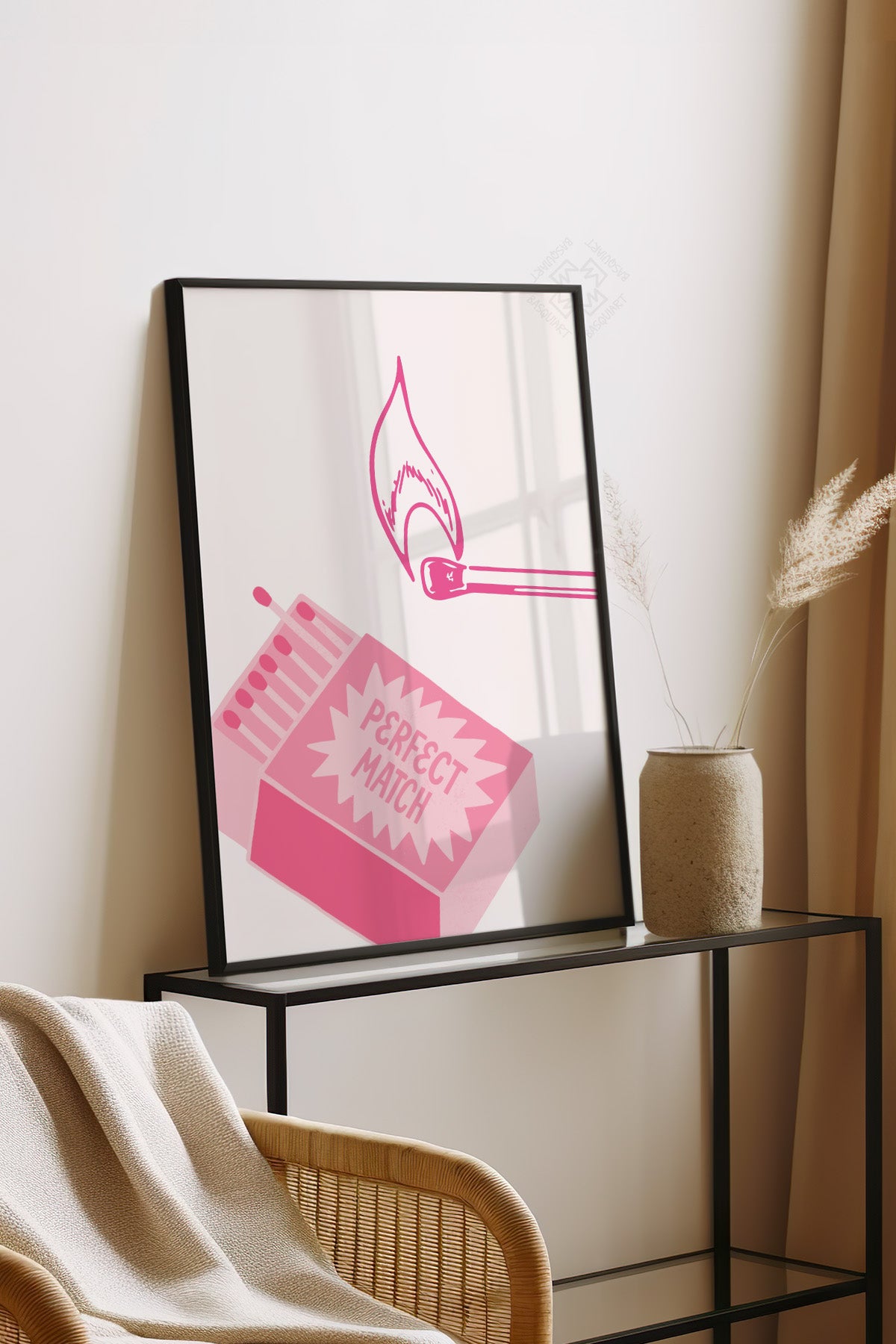 Lucky You Serisi Siyah Çerçeveli Poster, Tablo Duvar Dekoru No:44