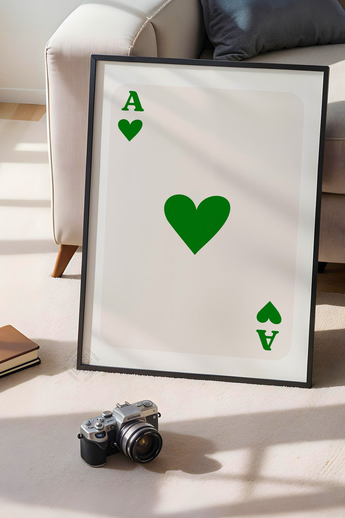 Lucky You Serisi Siyah Çerçeveli Poster, Tablo Duvar Dekoru No:138