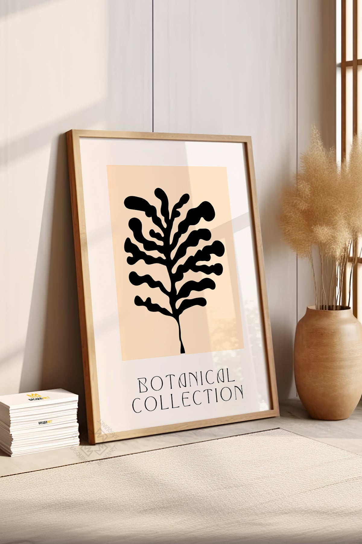 Bohemian Serisi Ahşap Çerçeveli Poster, Tablo No:123