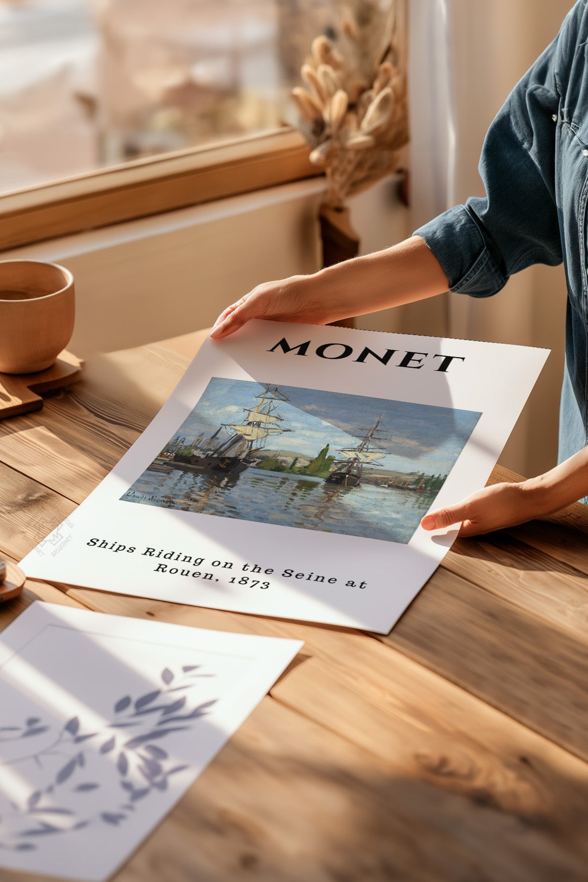 Claude Monet Serisi Poster, Duvar Dekoru No:24