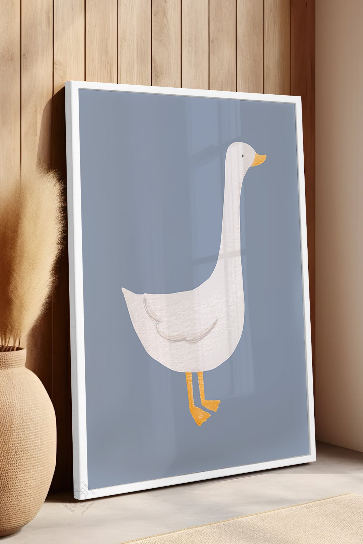 Çocuk Odası, Bebek Odası Beyaz Çerçeveli Poster, Tablo No:68