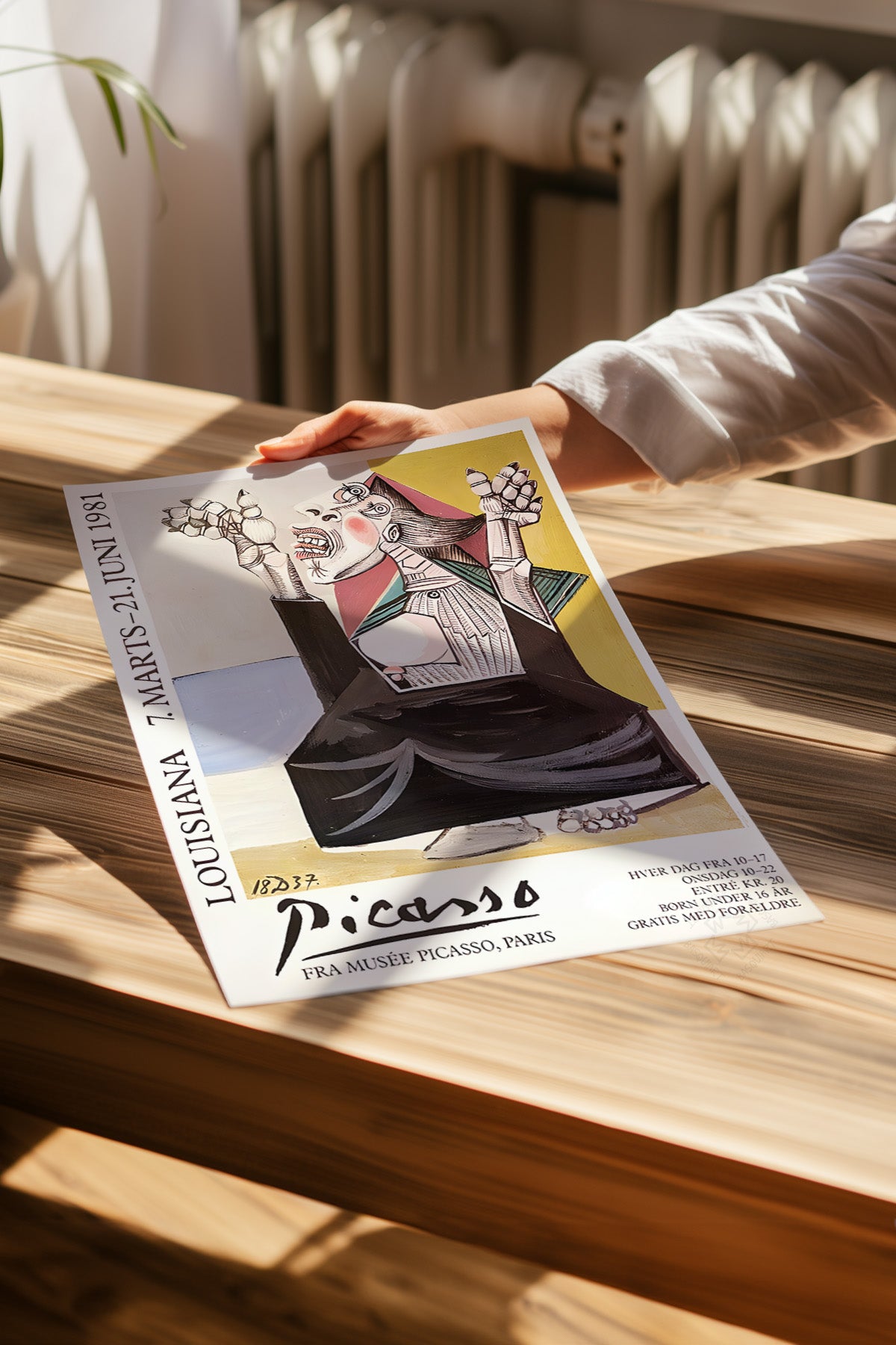 Picasso Sanatsal 4'lü Poster Seti, Duvar Dekoru No:34