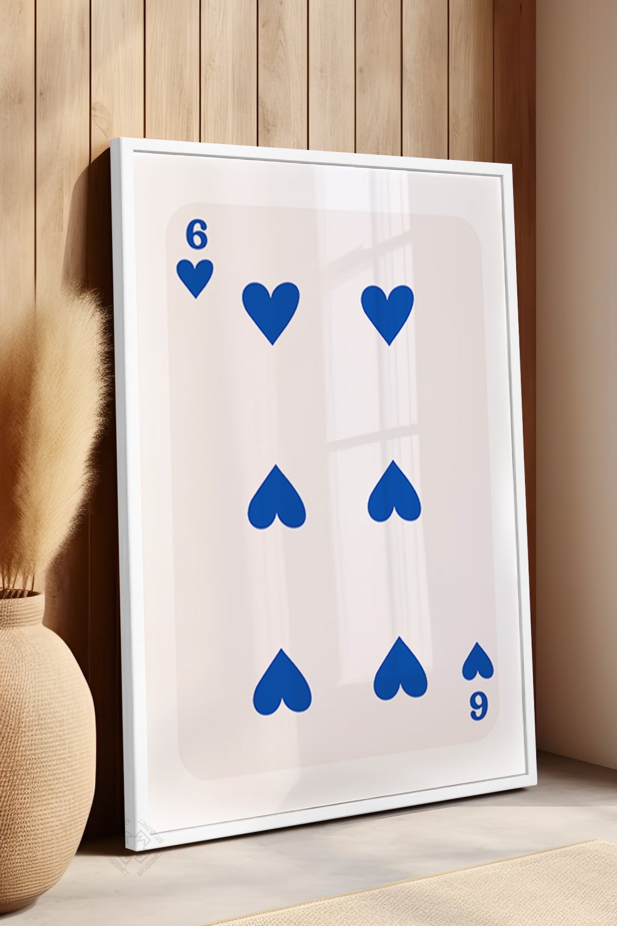 Lucky You Serisi Beyaz Çerçeveli Poster, Tablo Duvar Dekoru No:39