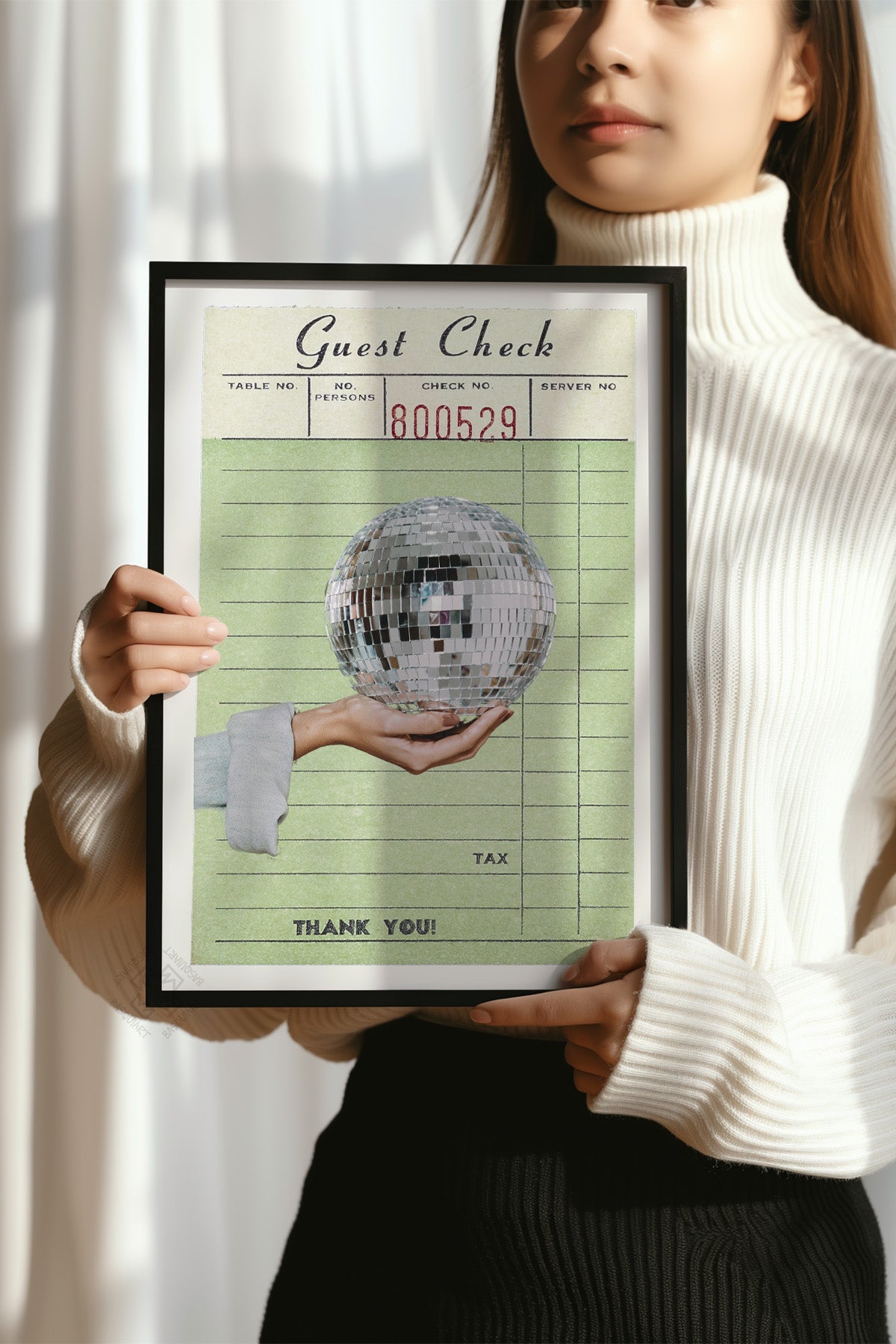 Lucky You Serisi Siyah Çerçeveli Poster, Tablo Duvar Dekoru No:135