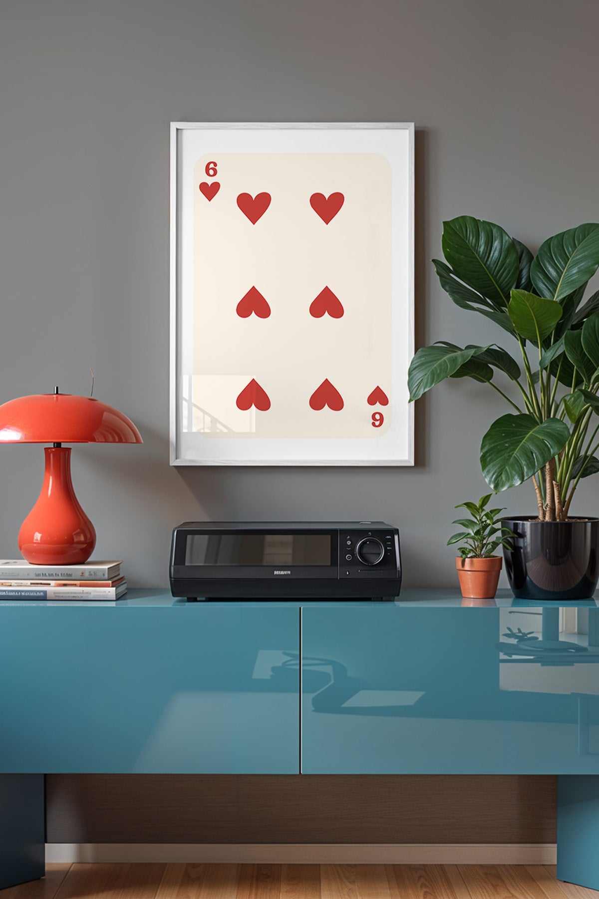 Lucky You Serisi Beyaz Çerçeveli Poster, Tablo Duvar Dekoru No:75