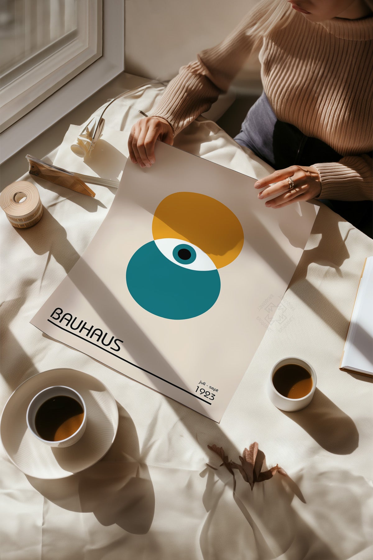Bauhaus Serisi Poster, Duvar Dekoru No:21
