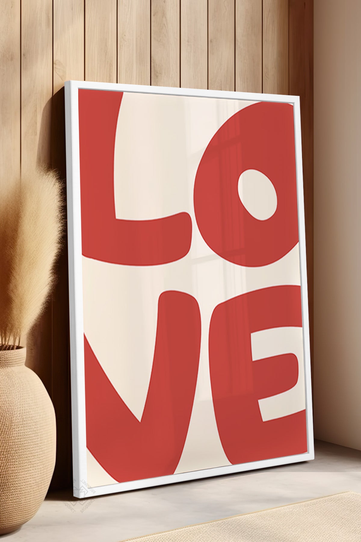 Lucky You Serisi Beyaz Çerçeveli Poster, Tablo Duvar Dekoru No:64