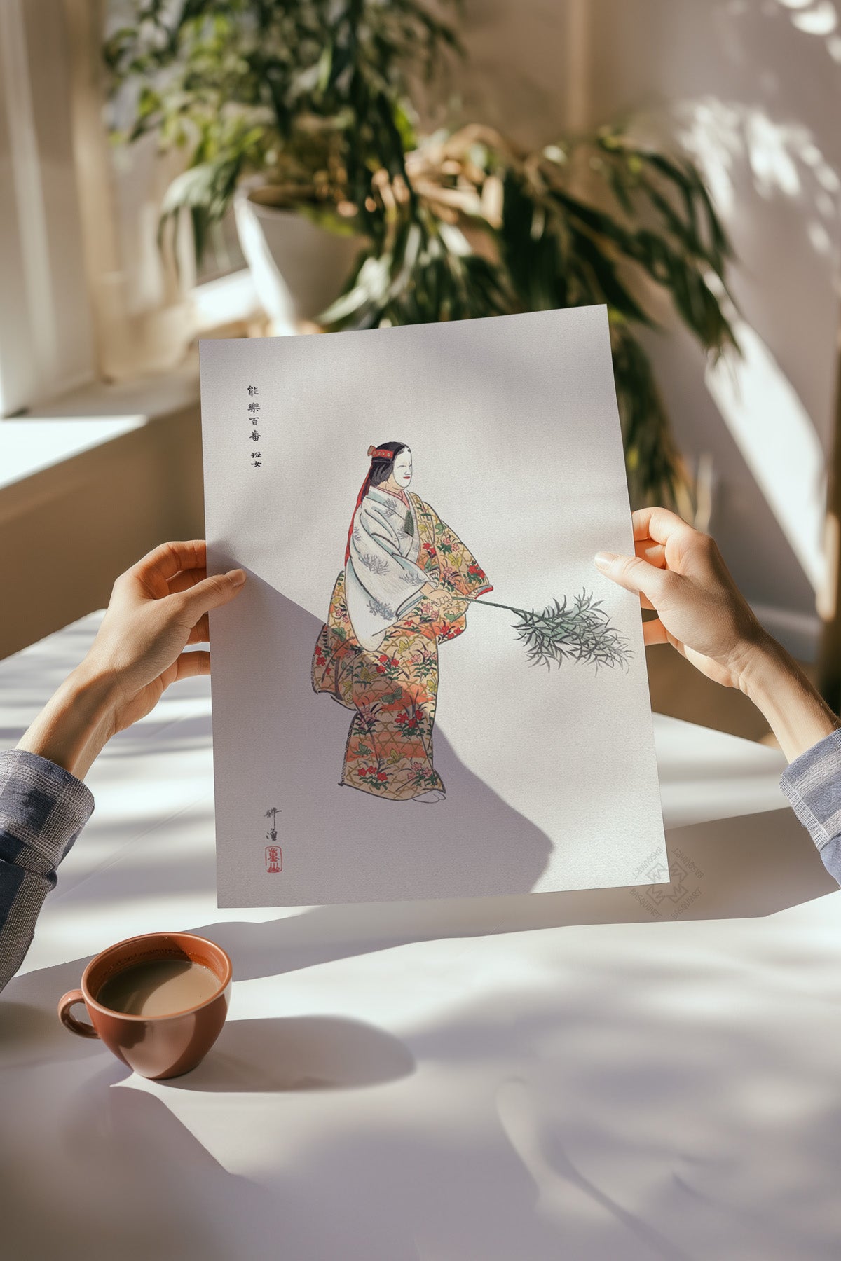 Japon Sanatı 4'lü Poster Seti, Duvar Dekoru No:44
