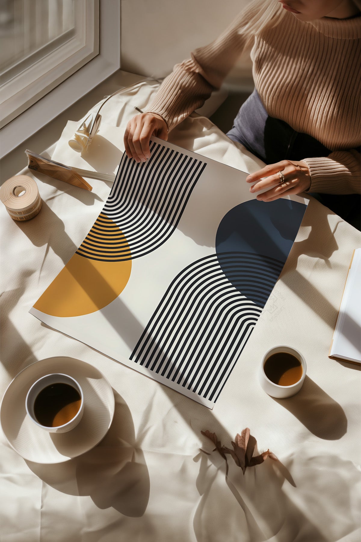 Bauhaus Serisi Poster, Duvar Dekoru No:104