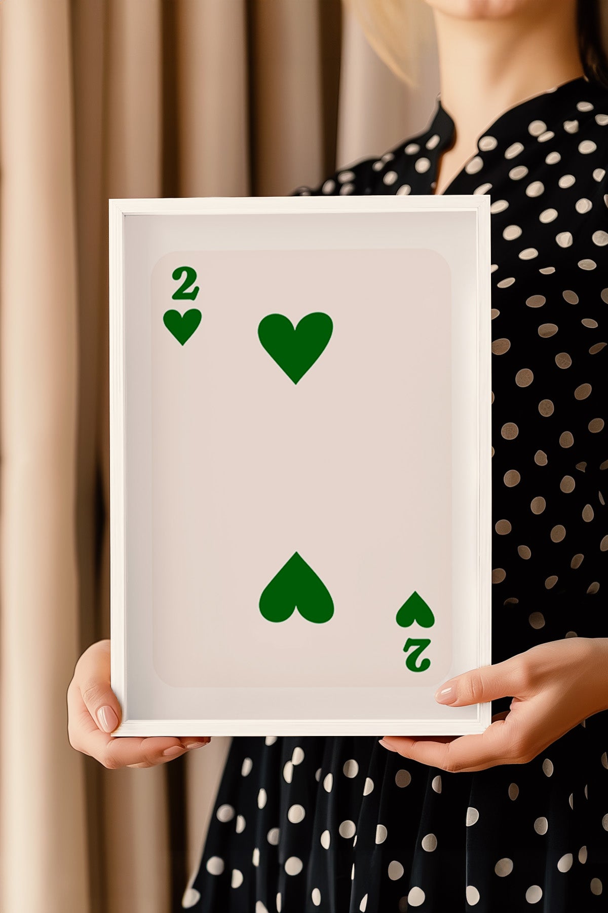 Lucky You Serisi Beyaz Çerçeveli Poster, Tablo Duvar Dekoru No:139
