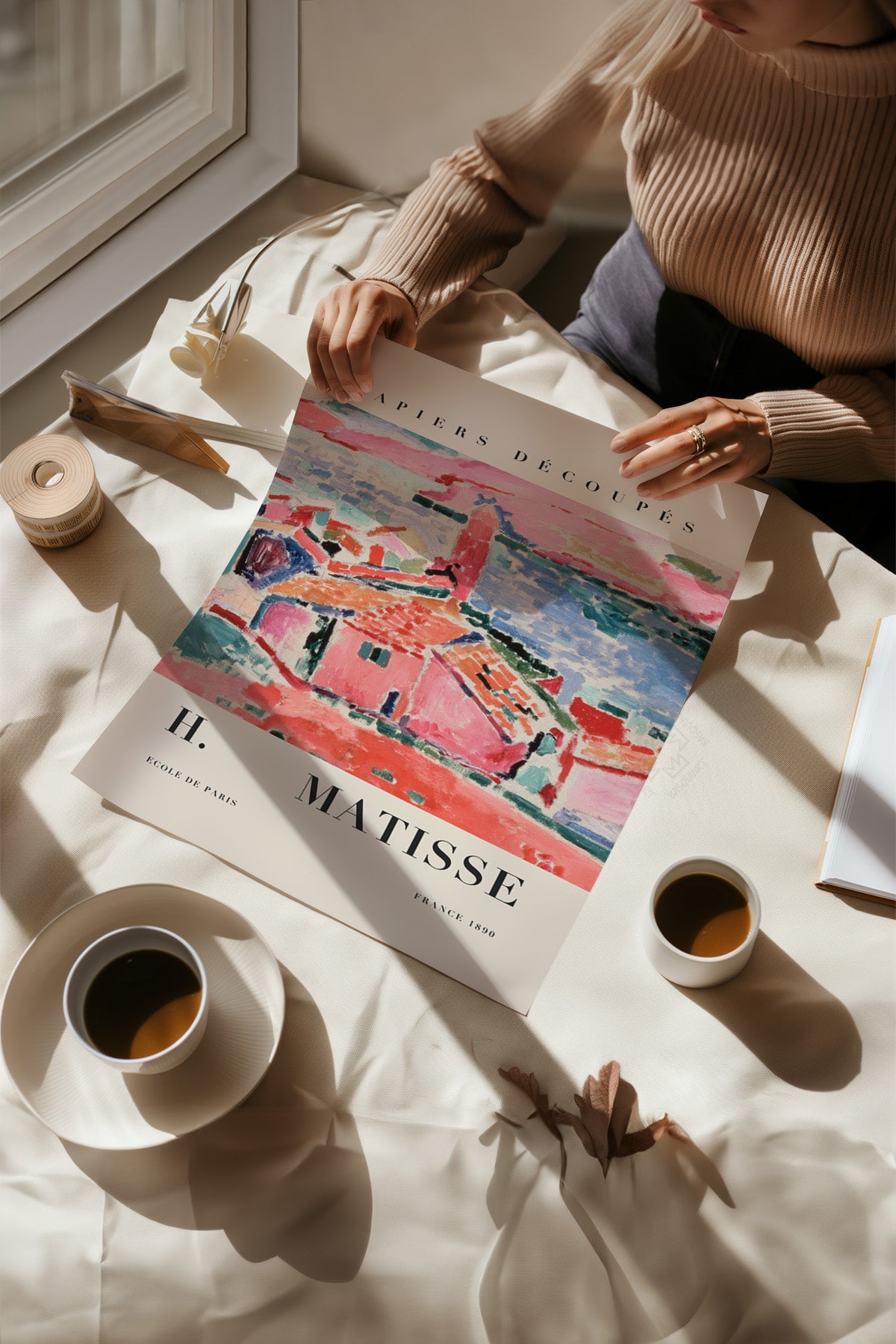 H Matisse 3'lü Poster Seti, Duvar Dekoru No:17