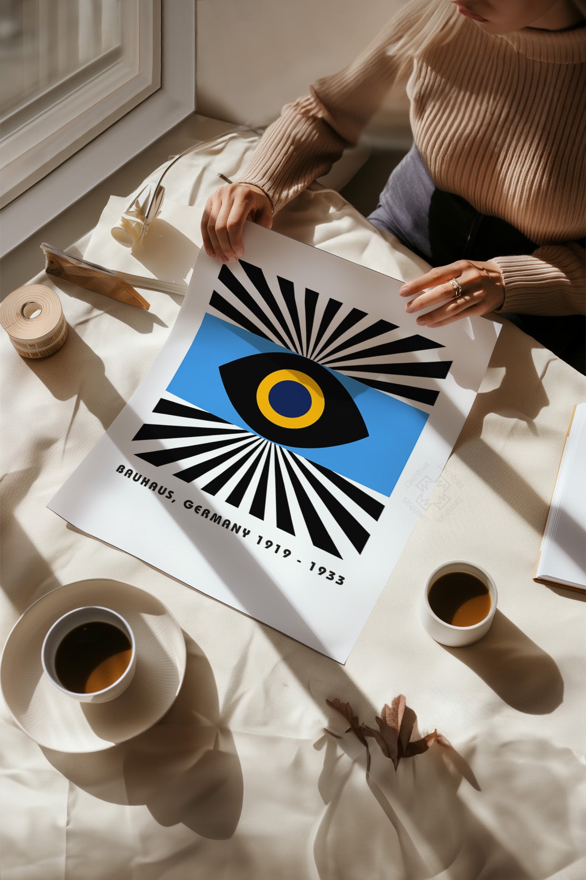 Bauhaus Serisi Poster, Duvar Dekoru No:114