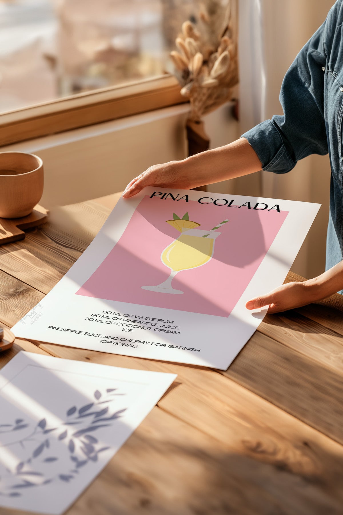 Kokteyl Serisi Poster, Cafe, Restoran, Mutfak Duvar Dekoru No:19