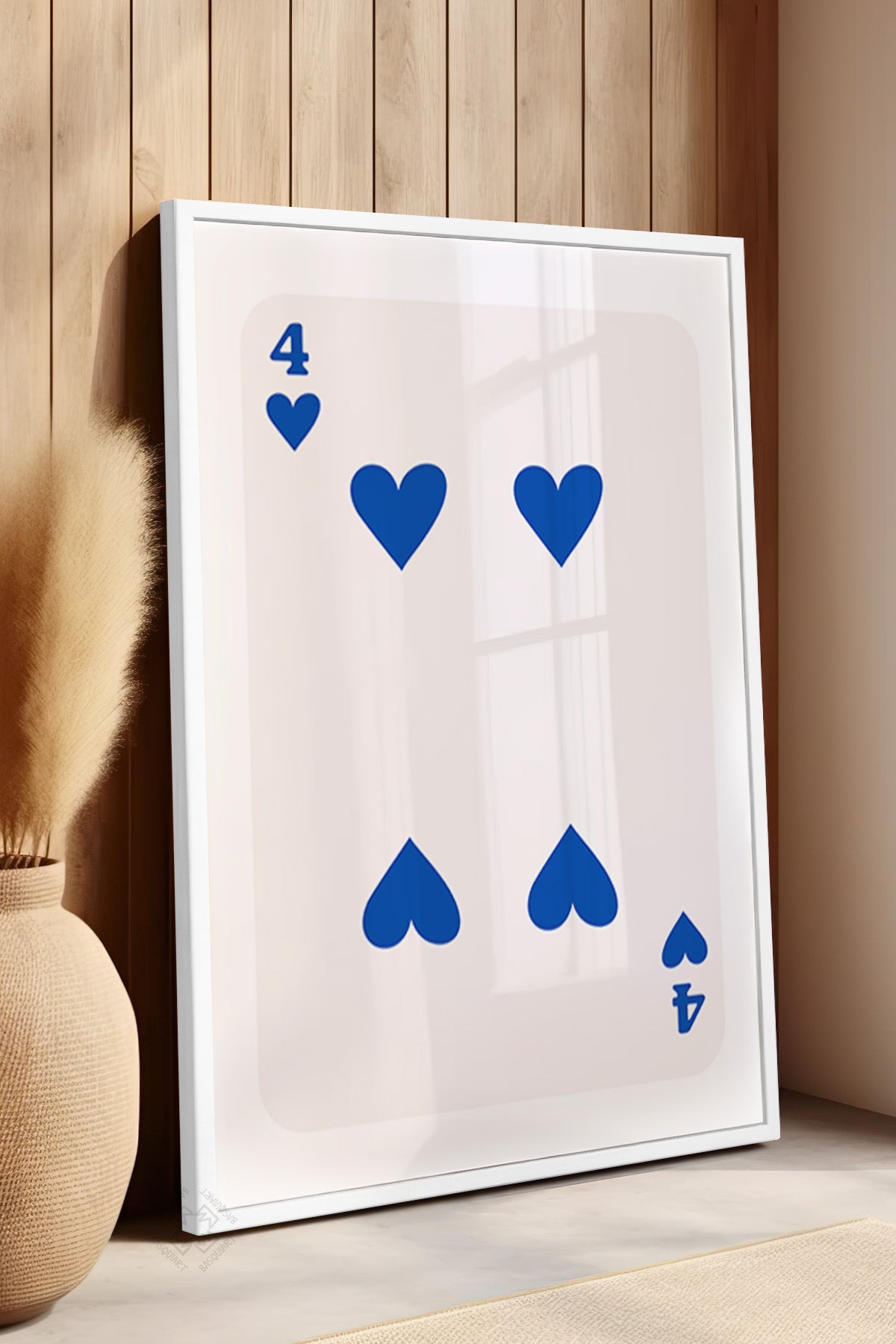 Lucky You Serisi Beyaz Çerçeveli Poster, Tablo Duvar Dekoru No:37