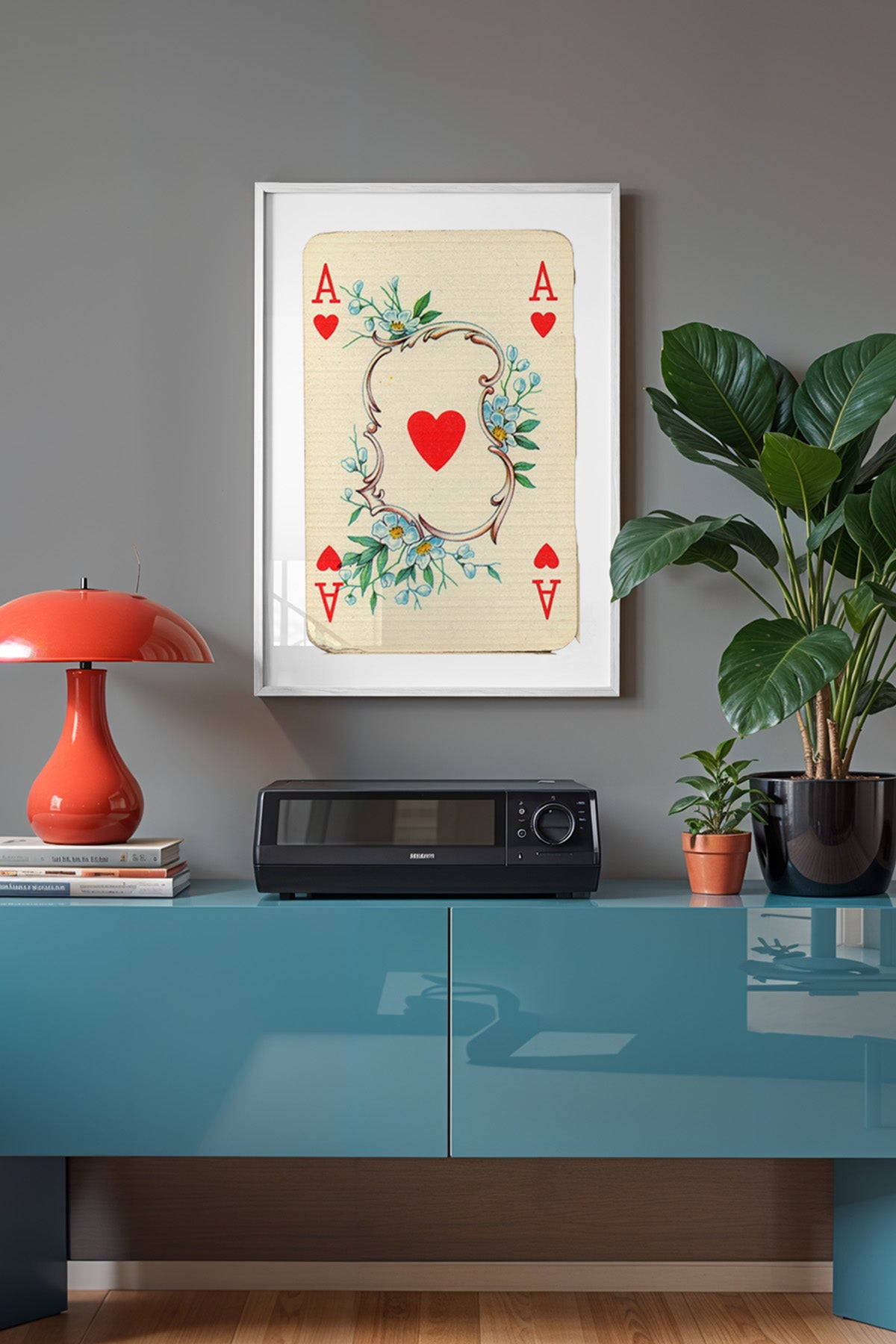 Lucky You Serisi Beyaz Çerçeveli Poster, Tablo Duvar Dekoru No:2