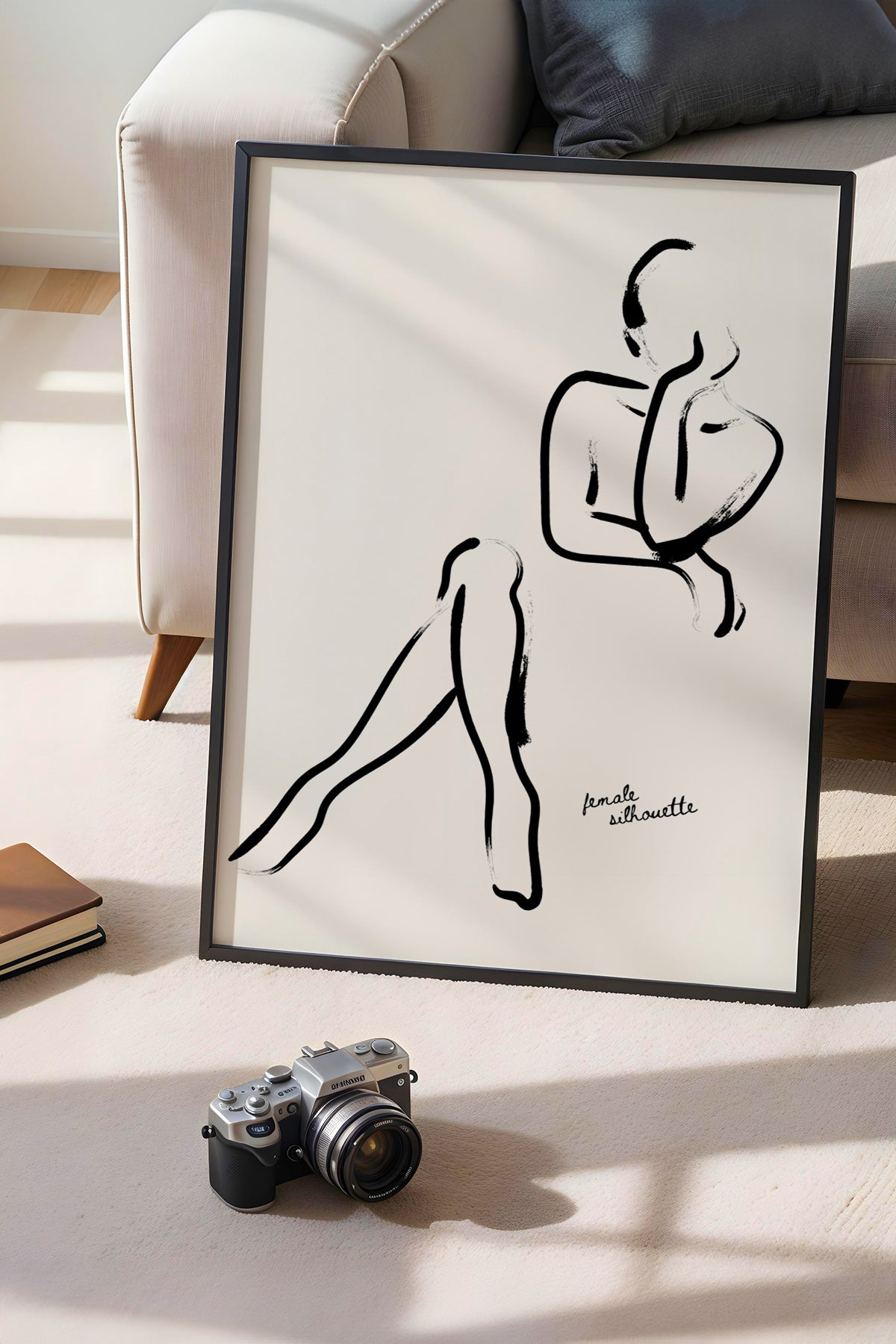 Bohemian Serisi Siyah Çerçeveli Poster, Tablo No:90