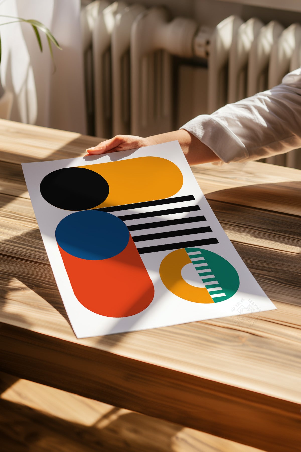 Bauhaus 4'lü Poster Seti, Duvar Dekoru No:21