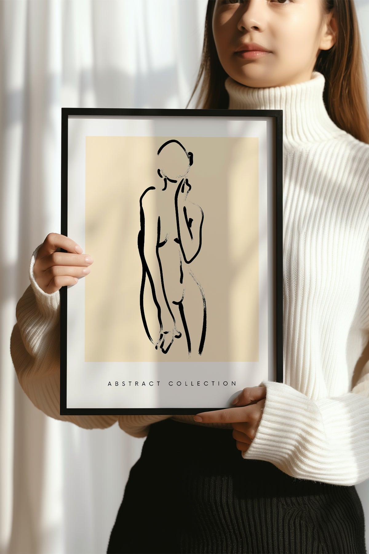 Bohemian Serisi Siyah Çerçeveli Poster, Tablo No:92