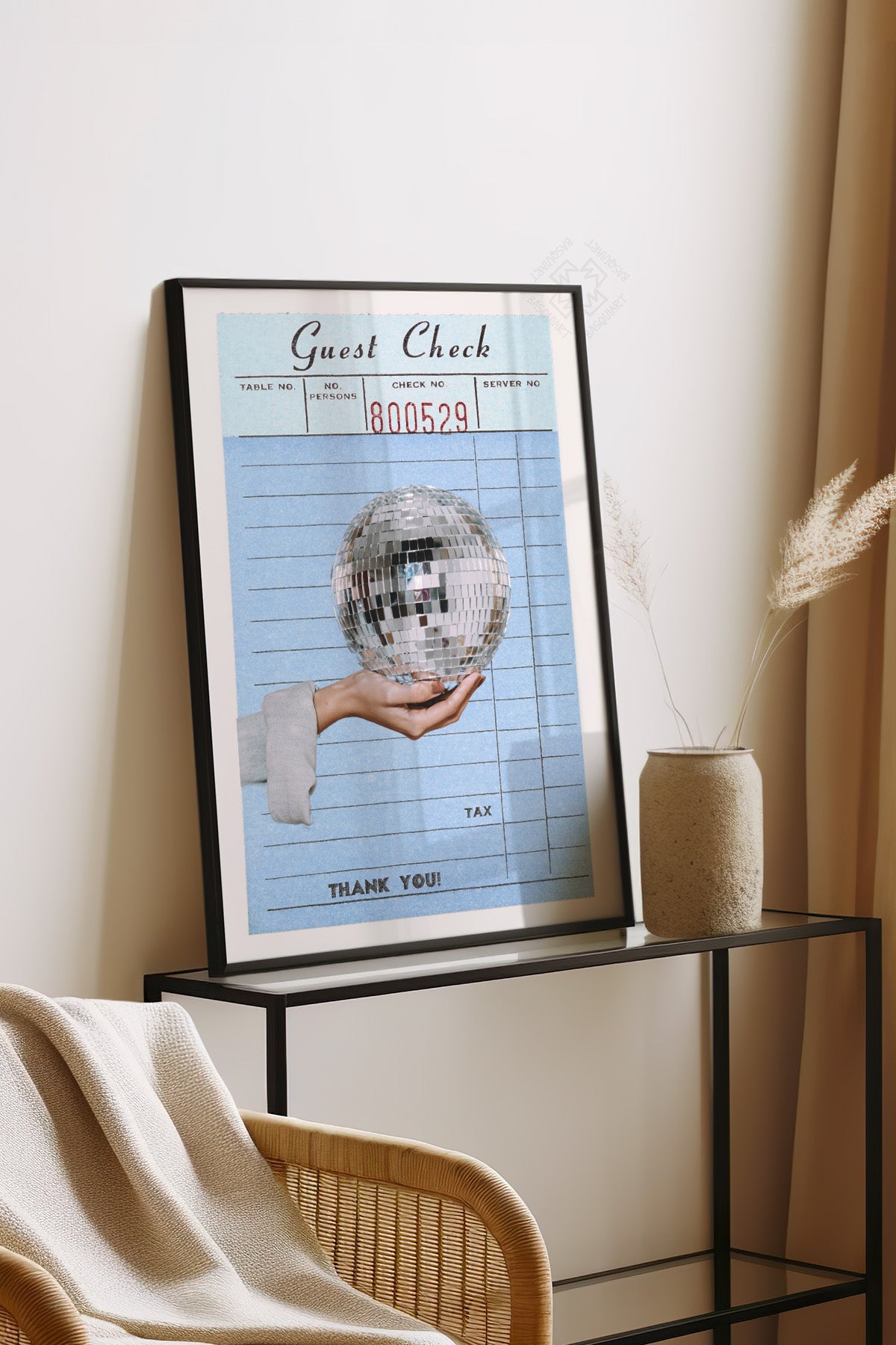 Lucky You Serisi Siyah Çerçeveli Poster, Tablo Duvar Dekoru No:31