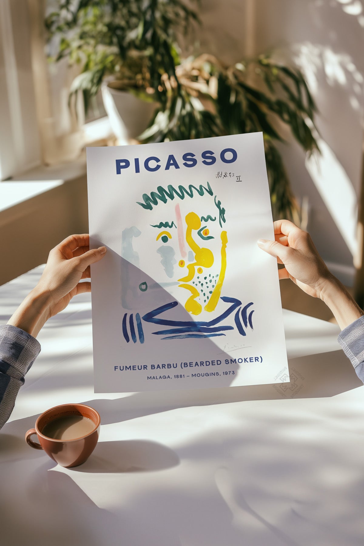 Picasso Sanatsal 4'lü Poster Seti, Duvar Dekoru No:35