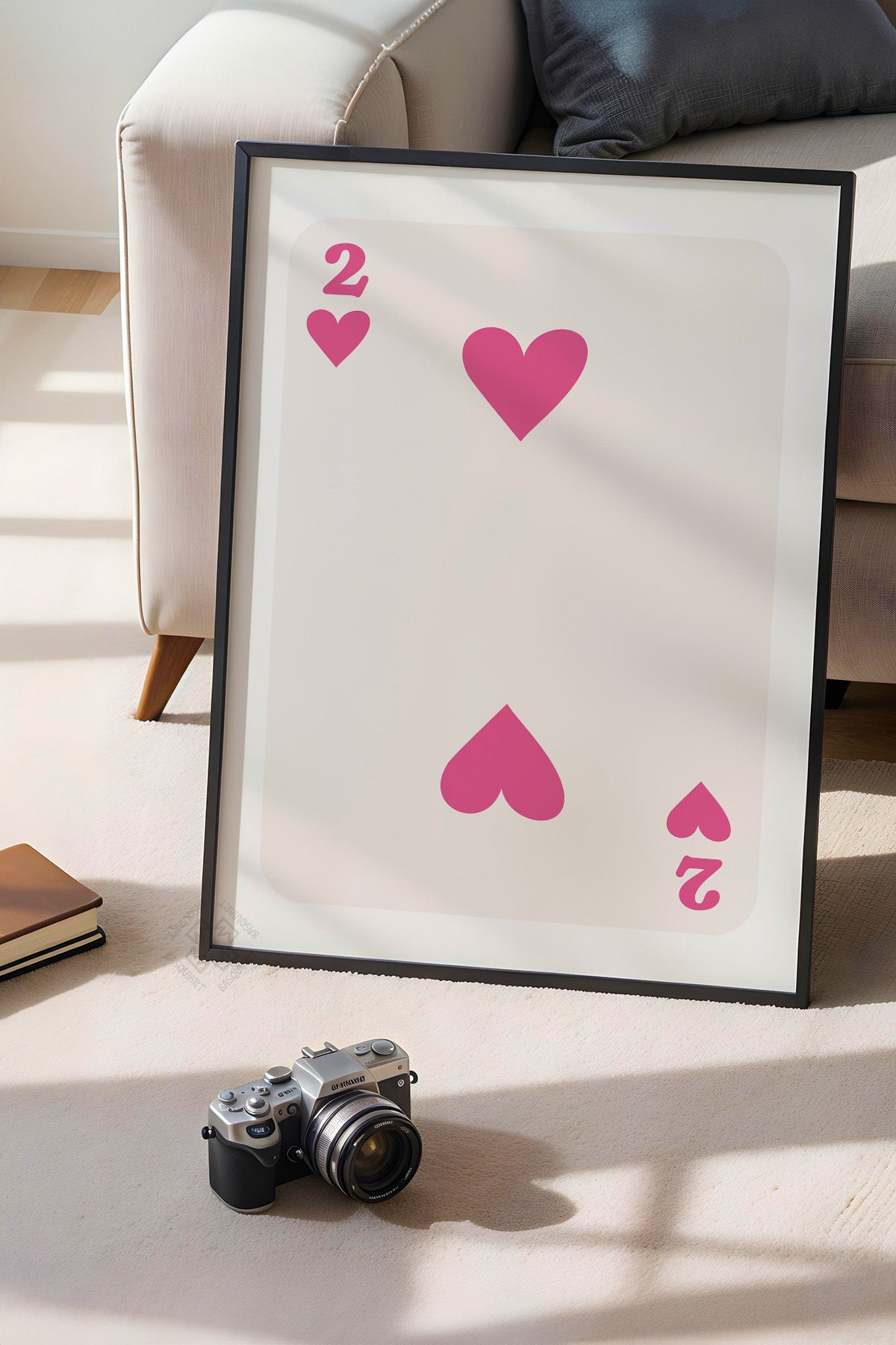 Lucky You Serisi Siyah Çerçeveli Poster, Tablo Duvar Dekoru No:54