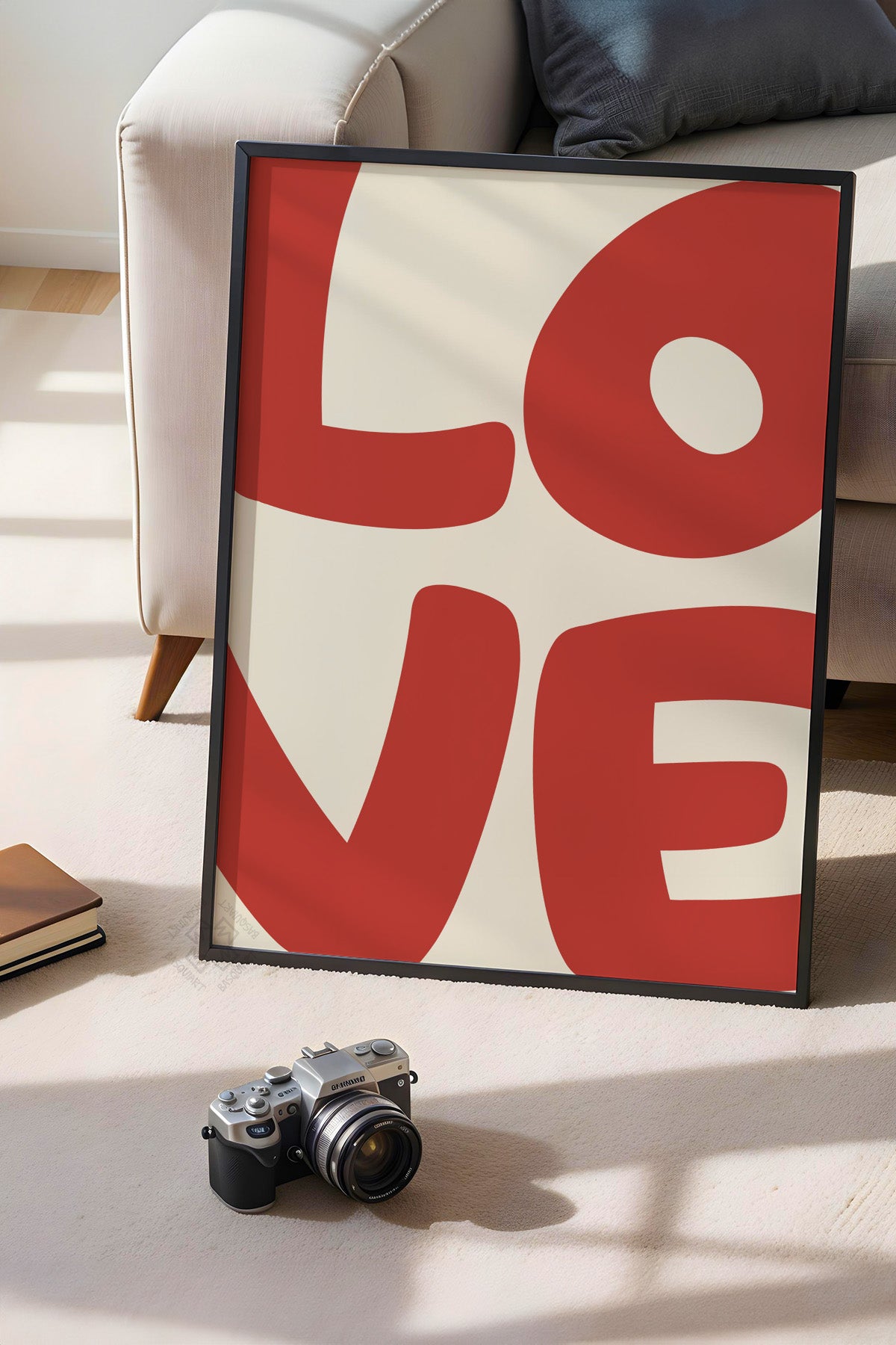 Lucky You Serisi Siyah Çerçeveli Poster, Tablo Duvar Dekoru No:64