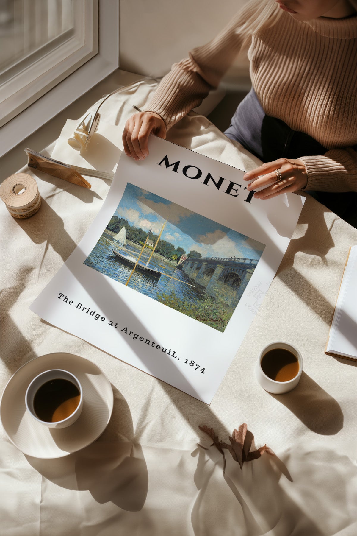 Claude Monet Serisi Poster, Duvar Dekoru No:20