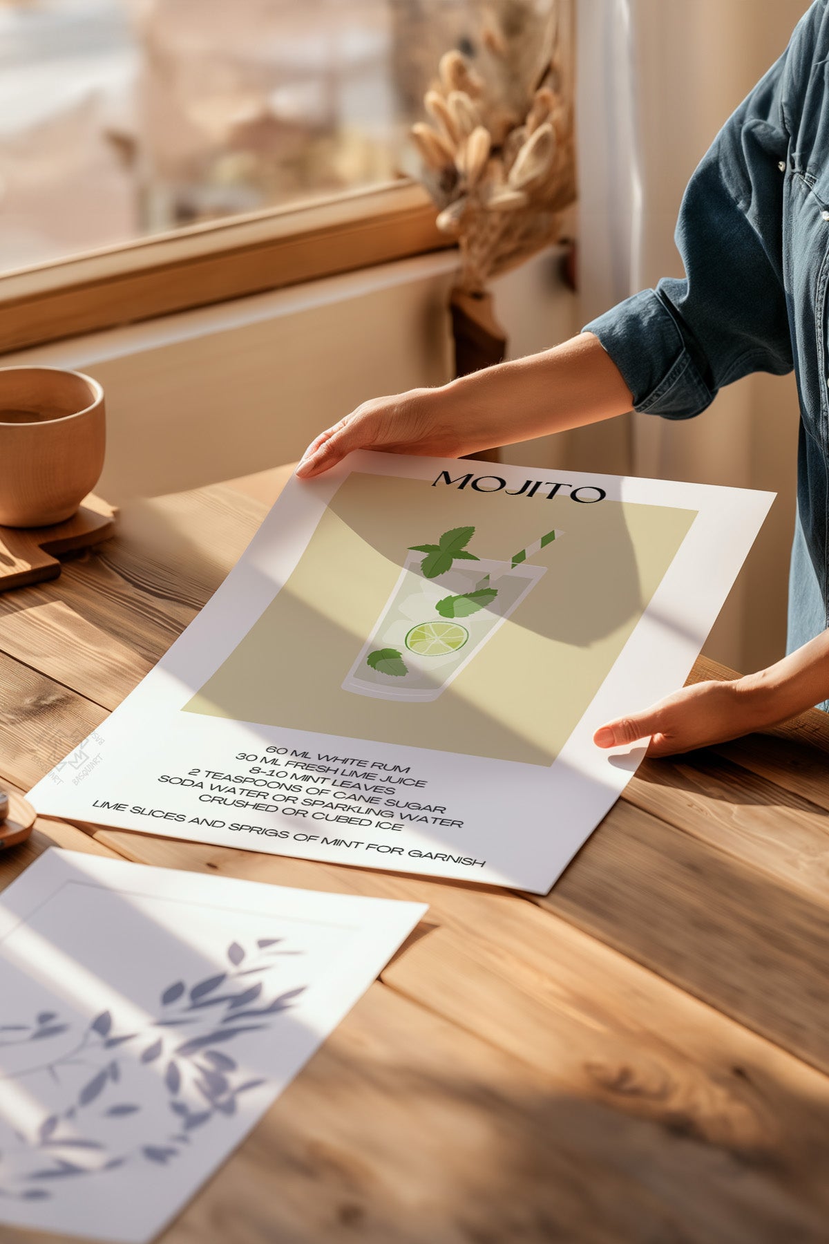 Kokteyl Serisi Poster, Cafe, Restoran, Mutfak Duvar Dekoru No:26