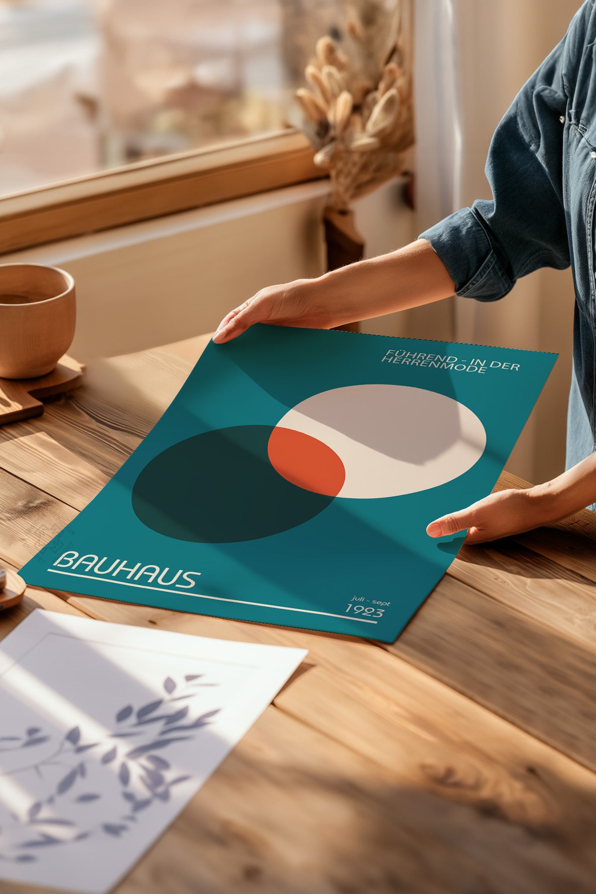 Bauhaus Serisi Poster, Duvar Dekoru No:18