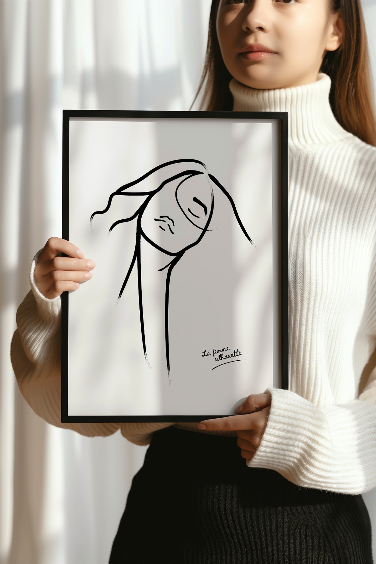 Bohemian Serisi Siyah Çerçeveli Poster, Tablo No:86