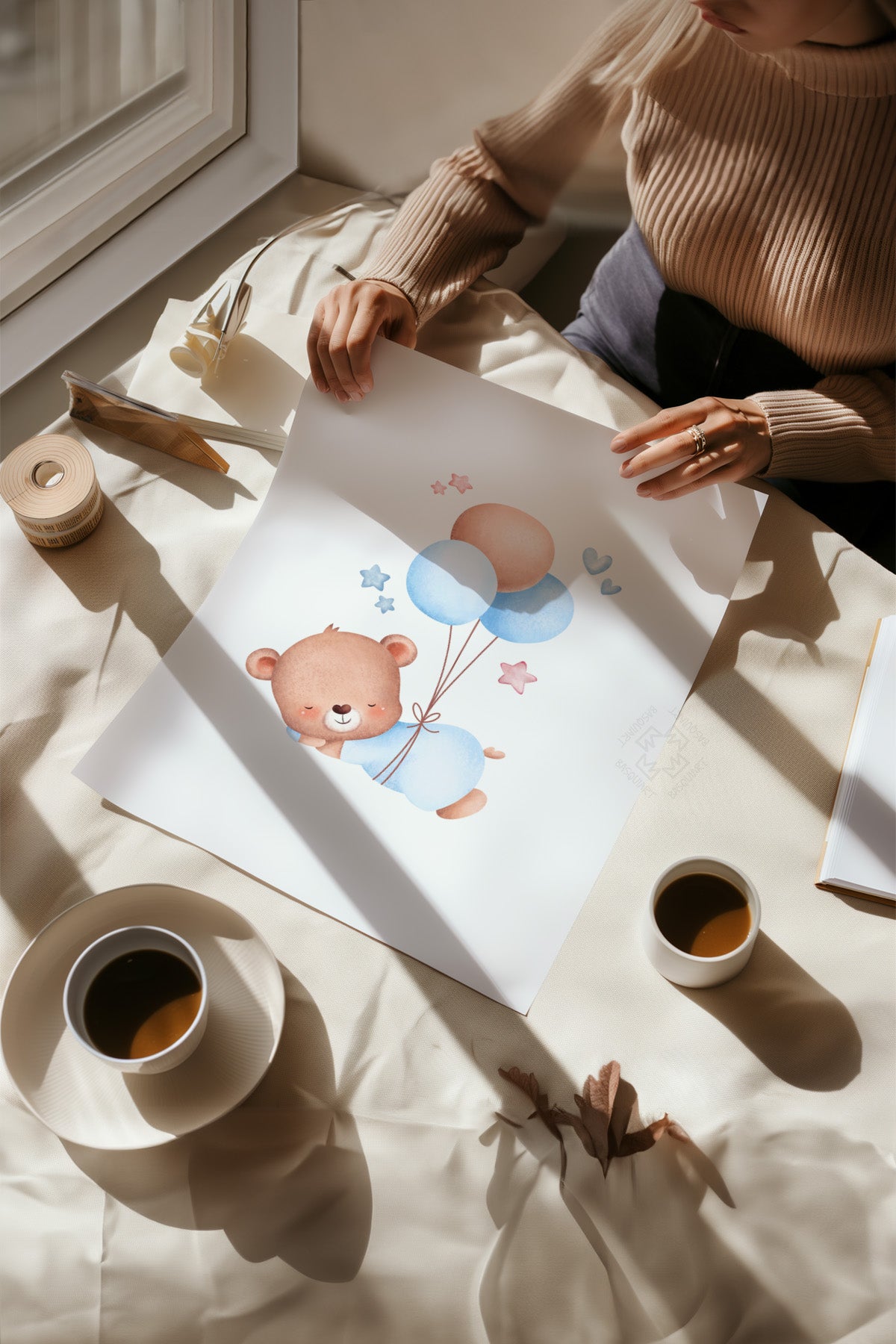 Çocuk Odası, Bebek Odası Poster, Duvar Dekoru No:2