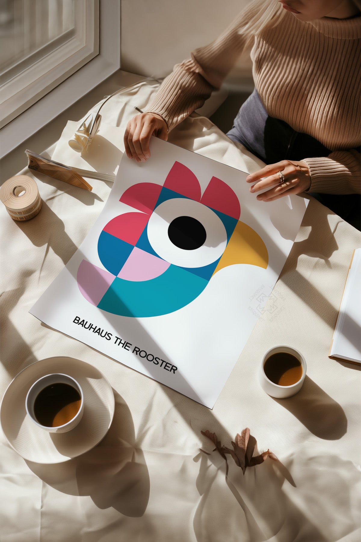 Bauhaus Serisi Poster, Duvar Dekoru No:121