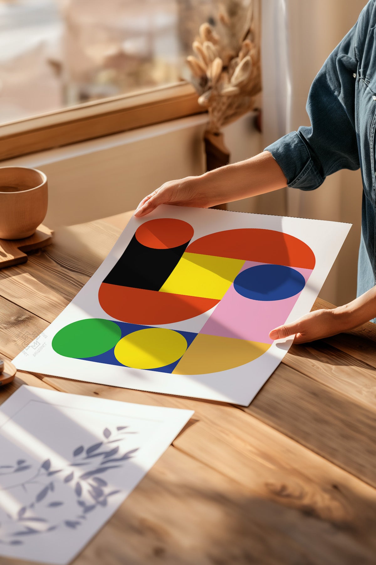 Bauhaus Serisi Poster, Duvar Dekoru No:15