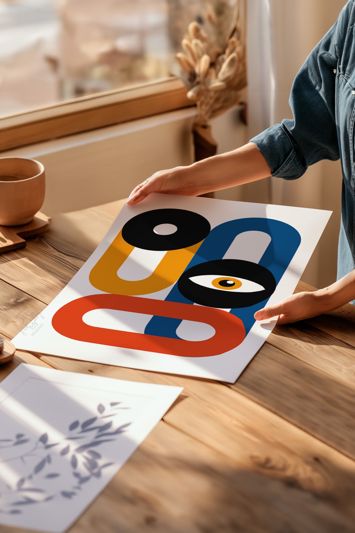 Bauhaus 4'lü Poster Seti, Duvar Dekoru No:21