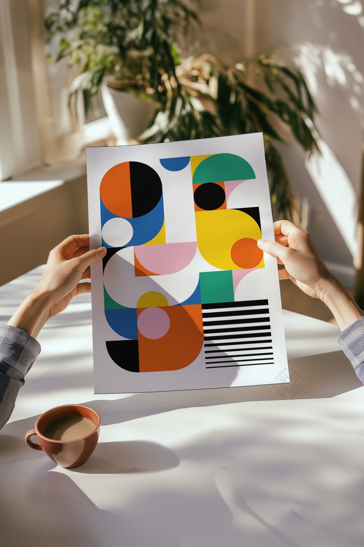 Bauhaus Serisi Poster, Duvar Dekoru No:11