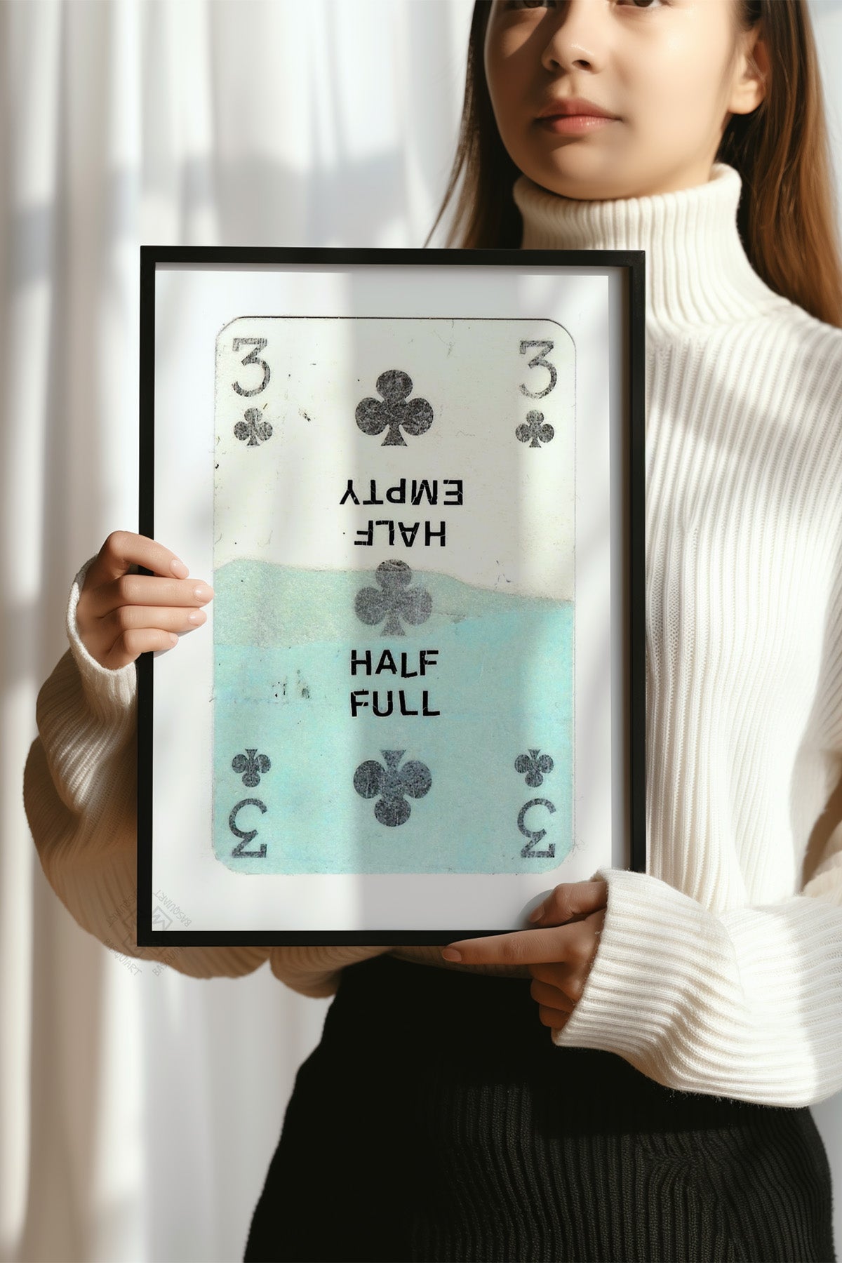Lucky You Serisi Siyah Çerçeveli Poster, Tablo Duvar Dekoru No:103