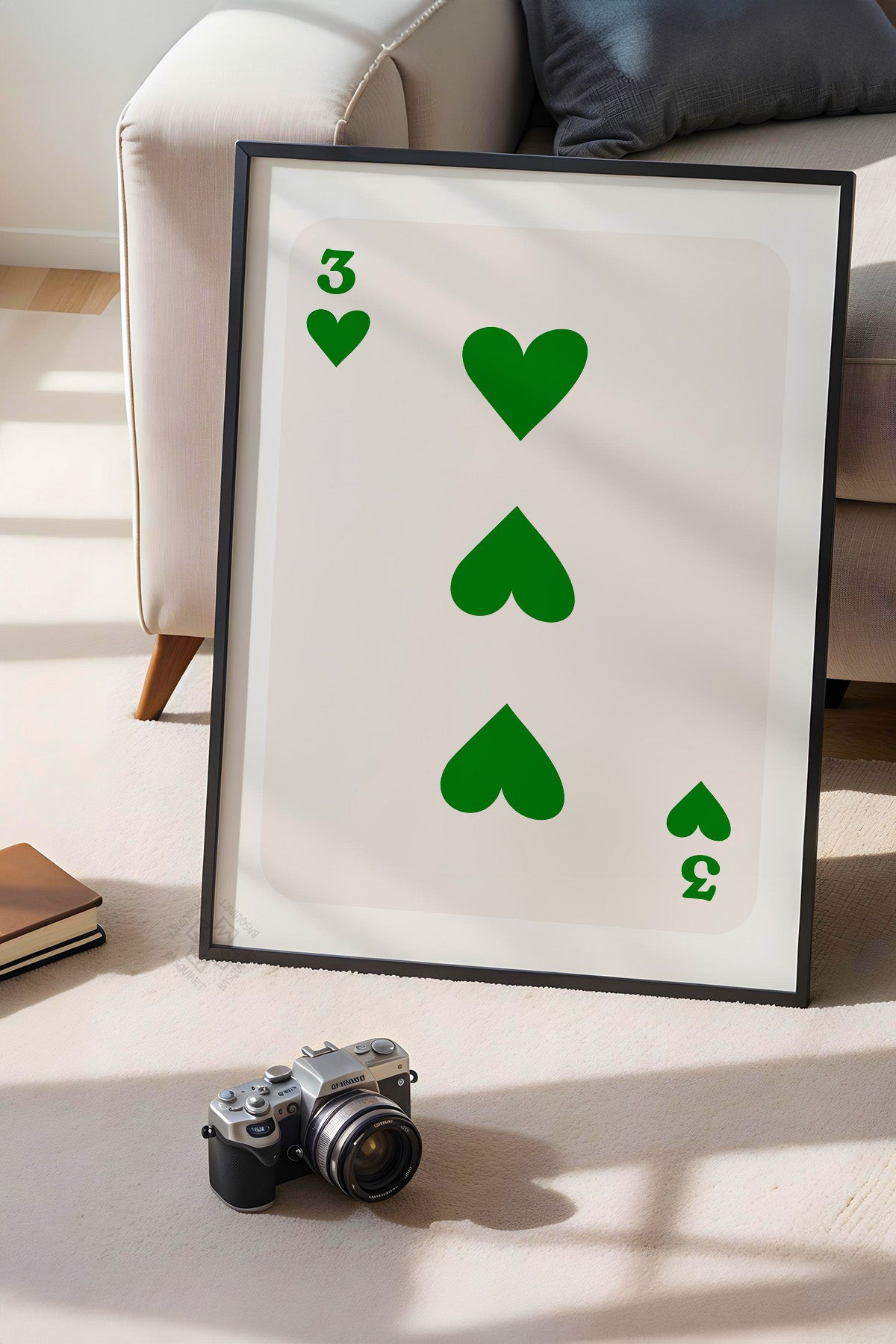 Lucky You Serisi Siyah Çerçeveli Poster, Tablo Duvar Dekoru No:140